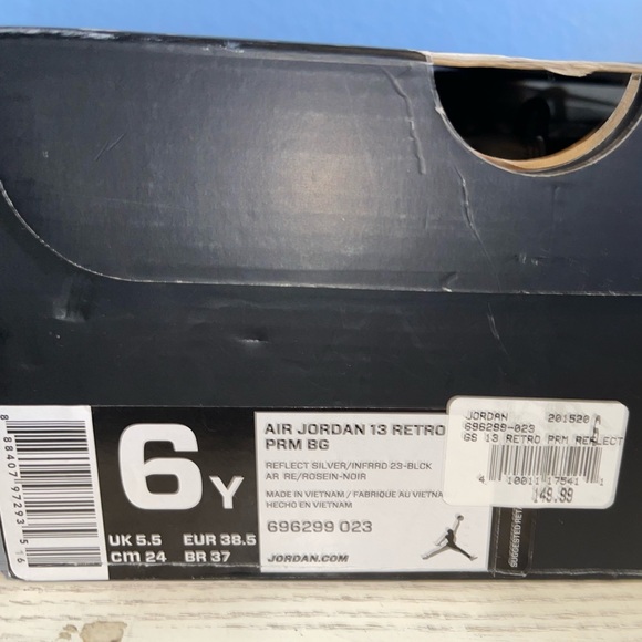 Jordan 13 3M Reflective Silver - Picture 3 of 4